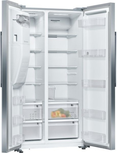 Balay 3FAE494XE Frigorífico Americano 3FAE494XE 562 L No Frost Acero Antihuellas Dispensador Clase E