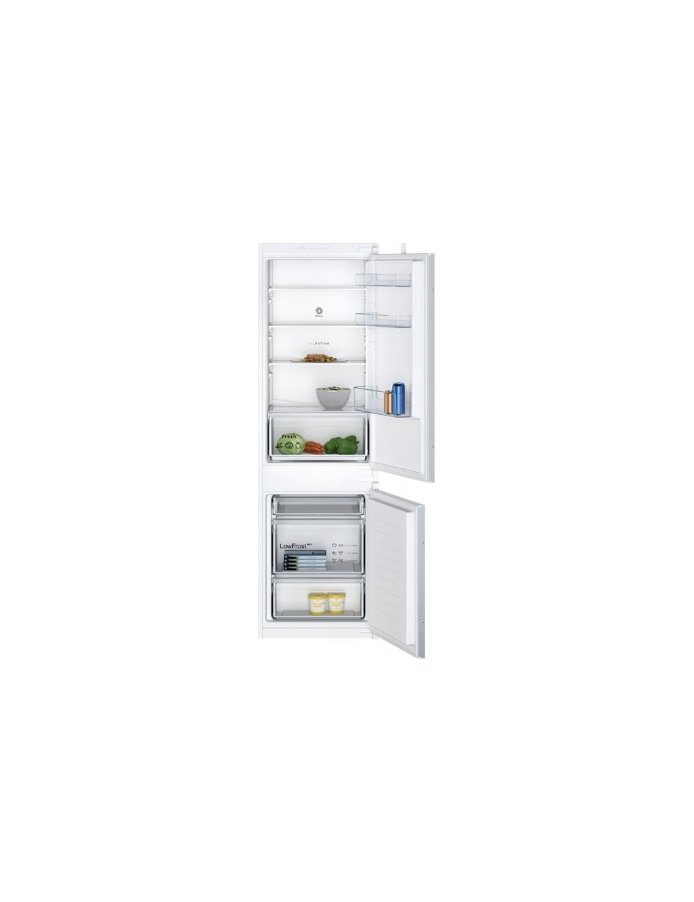 Balay Frigorífico Combi Integrable 3KIE711S 267 L No Frost Blanco Clase E