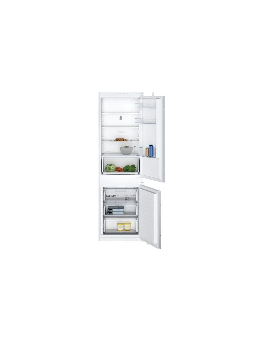 Balay Frigorífico Combi Integrable 3KIE712F 267 L No Frost Blanco Clase E