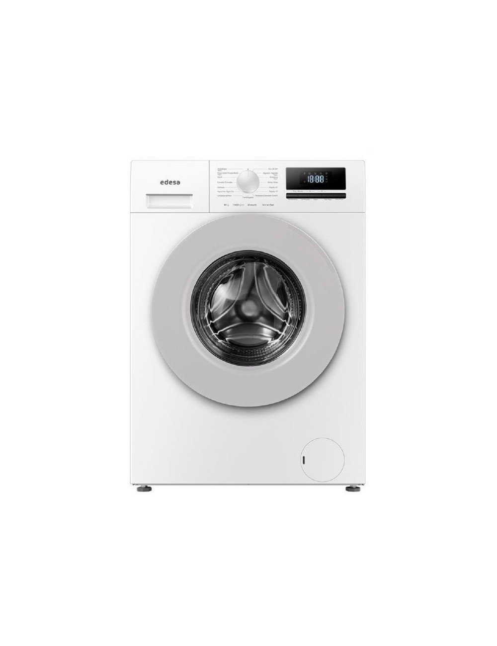 EDESA LAVADORA EWF-7202 WH FRO/7KG/1200 RPM CLASE A VAPOR