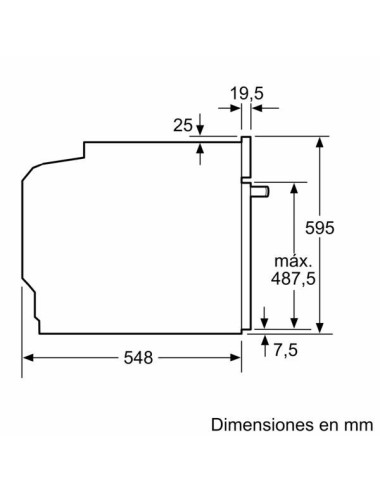 Balay Horno Multifunción 3HB4151X3 71 L Inox Clase A