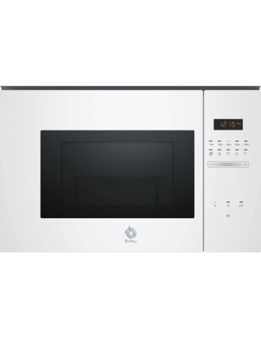 Balay Microondas Integrable 3CG5175B2 20 L Blanco con Grill Clase A