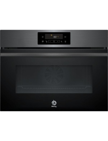 Balay Horno Compacto 3CB4821G3 Pirolítico AirFry 47L Grafito Clase A