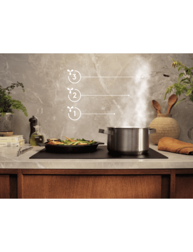 Electrolux LFG815K Campana Integrada Serie 900 AutoSense Negro 54 cm Clase A