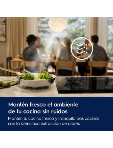 Electrolux LFG815K Campana Integrada Serie 900 AutoSense Negro 54 cm Clase A