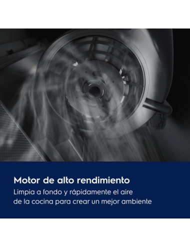 Electrolux Campana Integrada LFP519X Serie 500 ExtractionTech Inox 90 cm 500 m³/h Clase C