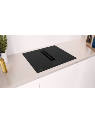Placa inducción con extractor Balay 3EBC963ER 60 cm Negra 4Z FlexInducción Clase B