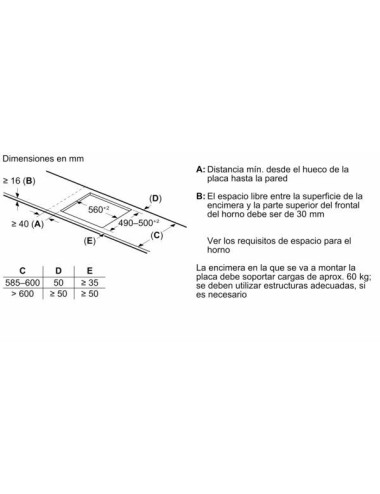 Placa Balay 3EB967MH Inducción 60 cm Negro Mate 3 Zonas Control Touch Home Connect