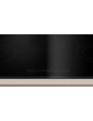Balay Placa Vitrocerámica 3EB786LQ 80 cm Negra 4 Zonas Biselada Control Deslizante Sprint