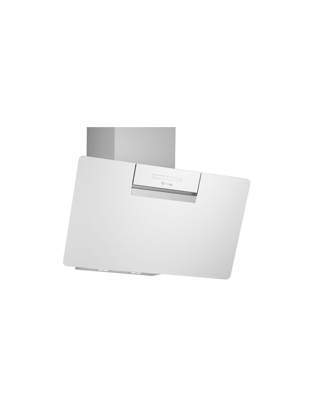 Balay Campana 3BC587GBH Decorativa Pared 80 cm Cristal Blanco 4 Velocidades A+