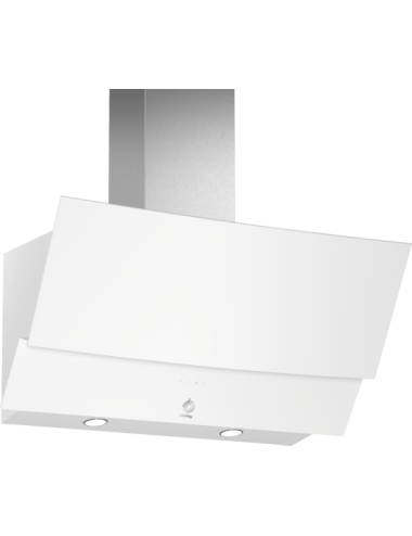 Balay 3BC585GB Campana Decorativa 80 cm Cristal Blanco 3 Velocidades LED Clase C