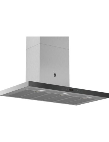 Campana Balay 3bc998hnc Campana Extractora Decorativa Pared 90 cm Cristal Negro A+ 843 m³/h