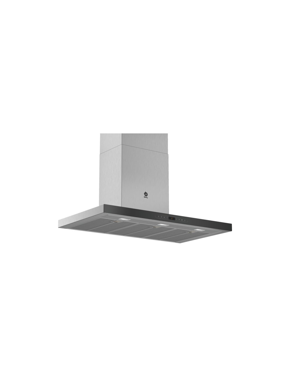 Campana Balay 3bc998hnc Campana Extractora Decorativa Pared 90 cm Cristal Negro A+ 843 m³/h