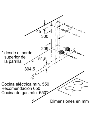 Campana Balay 3bc998hnc Campana Extractora Decorativa Pared 90 cm Cristal Negro A+ 843 m³/h