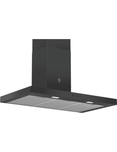 Balay Campana Decorativa 3BC096MN 90cm Negra 619m3/h Clase B