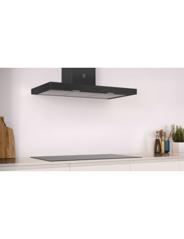 Balay Campana Decorativa 3BC096MN 90cm Negra 619m3/h Clase B