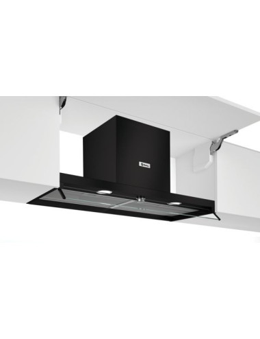 Balay 3BD896MN Campana Integrable 90cm Negra Visera Cristal 620m³/h LED Clase A