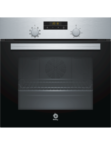 Balay 3HB2030X0 Horno 60cm Multifunción Inox 66L A Integrable Control Comfort Clase A
