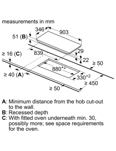 Balay Placa Inducción 3EB963FR Encastre 60cm Negra 4 Zonas Touch Sprint A+