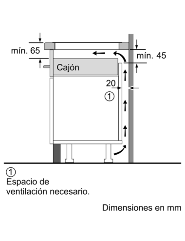 Balay Placa Inducción 3EB963FR Encastre 60cm Negra 4 Zonas Touch Sprint A+