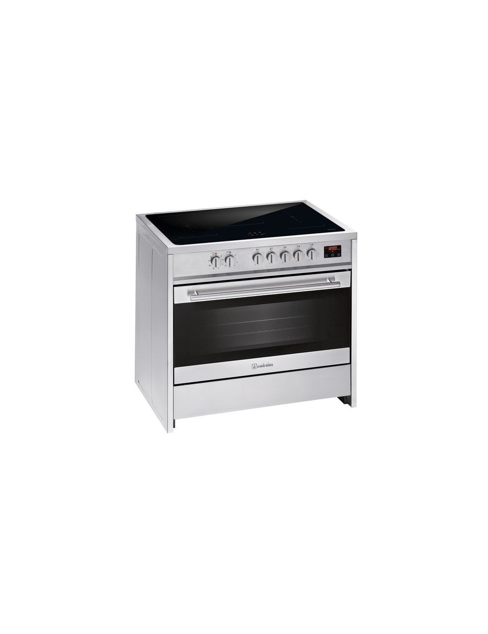 Meireles Cocina Mixta E 913 X 5 Quemadores Gas Horno 121L Inox 90cm Clase A