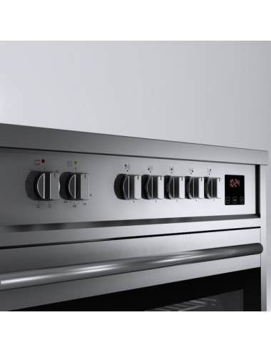 Meireles Cocina Mixta E 913 X 5 Quemadores Gas Horno 121L Inox 90cm Clase A