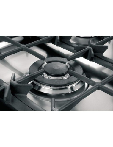 Meireles Cocina Mixta G 1530 DV X1 5 Quemadores Gas Horno Eléctrico 121L Inox 90cm Clase A