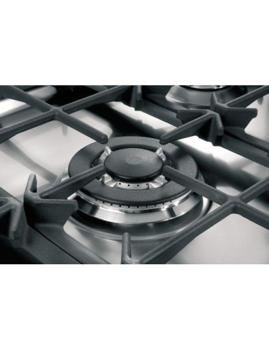 Meireles Cocina Gas G 603 X NAT ST 4 Quemadores Horno Gas Inox 50cm Clase A