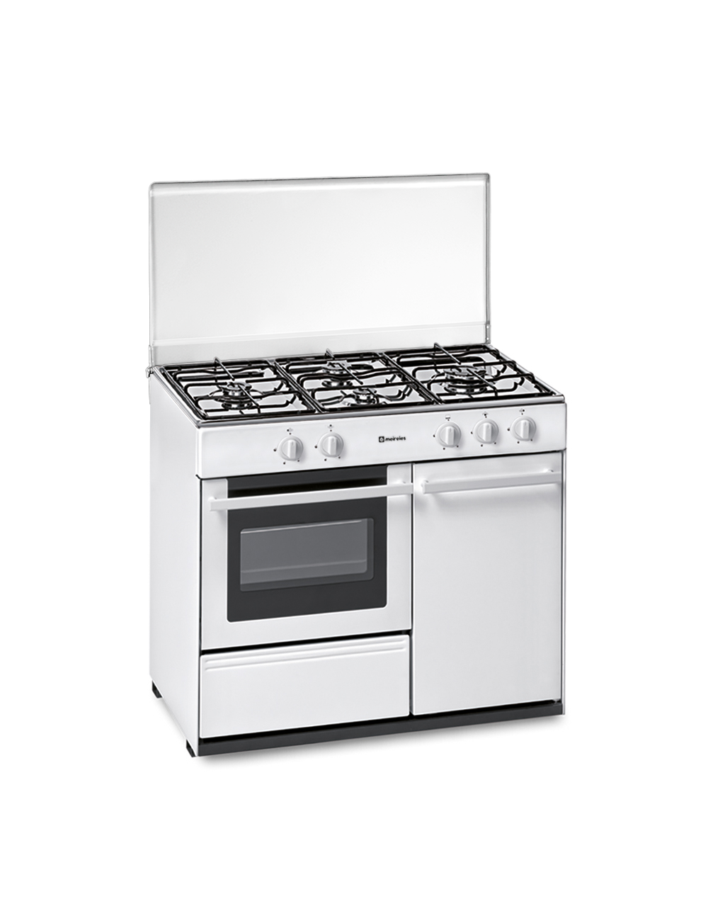 Meireles Cocina Gas G 2940 V TE W 2 Quemadores Sobremesa Blanco