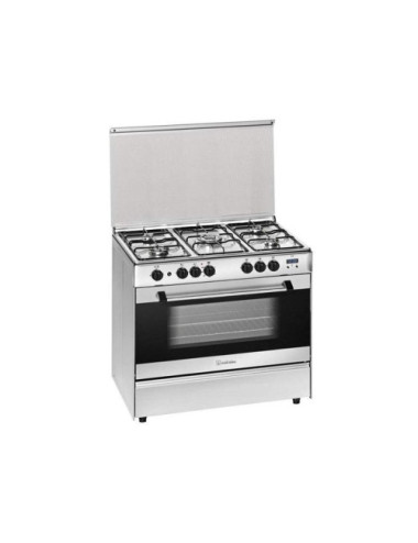 Meireles Cocina Gas G 900 X NAT ST 5 Quemadores Horno Gas Inox 90cm Clase A