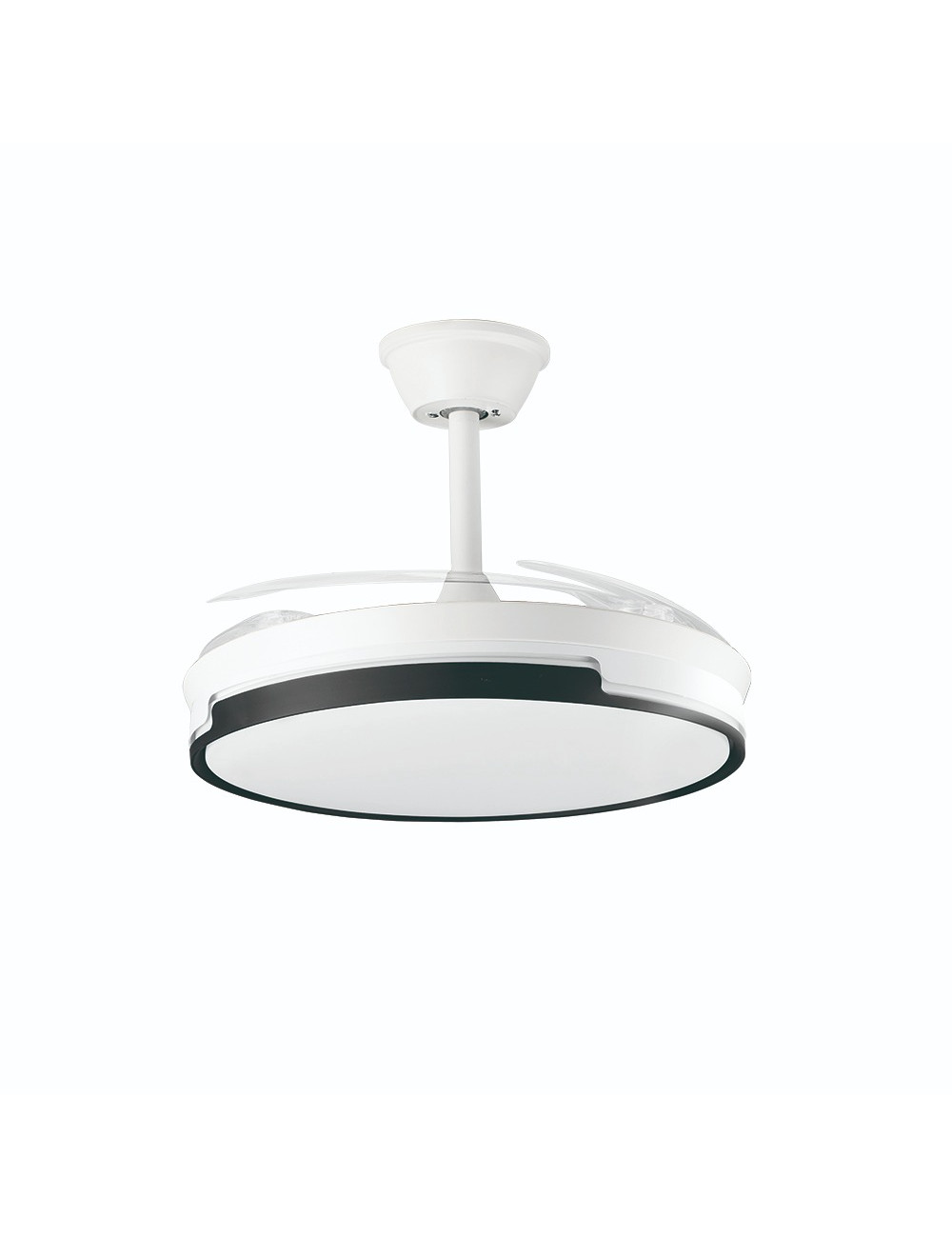 ORBEGOZO VENTILADOR CP-162105 DE TECHO RETRACTIL 105cm ARO NEGRO