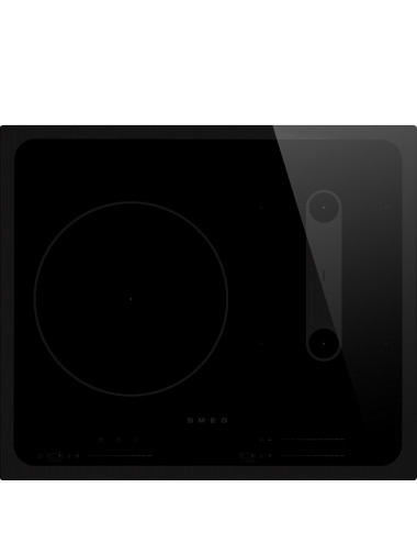 SMEG ENC. VITRO SI1B22631D INDUCCION FLEX MUSA NEGRO